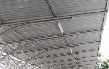 installing Pentre Llifior metal roofing